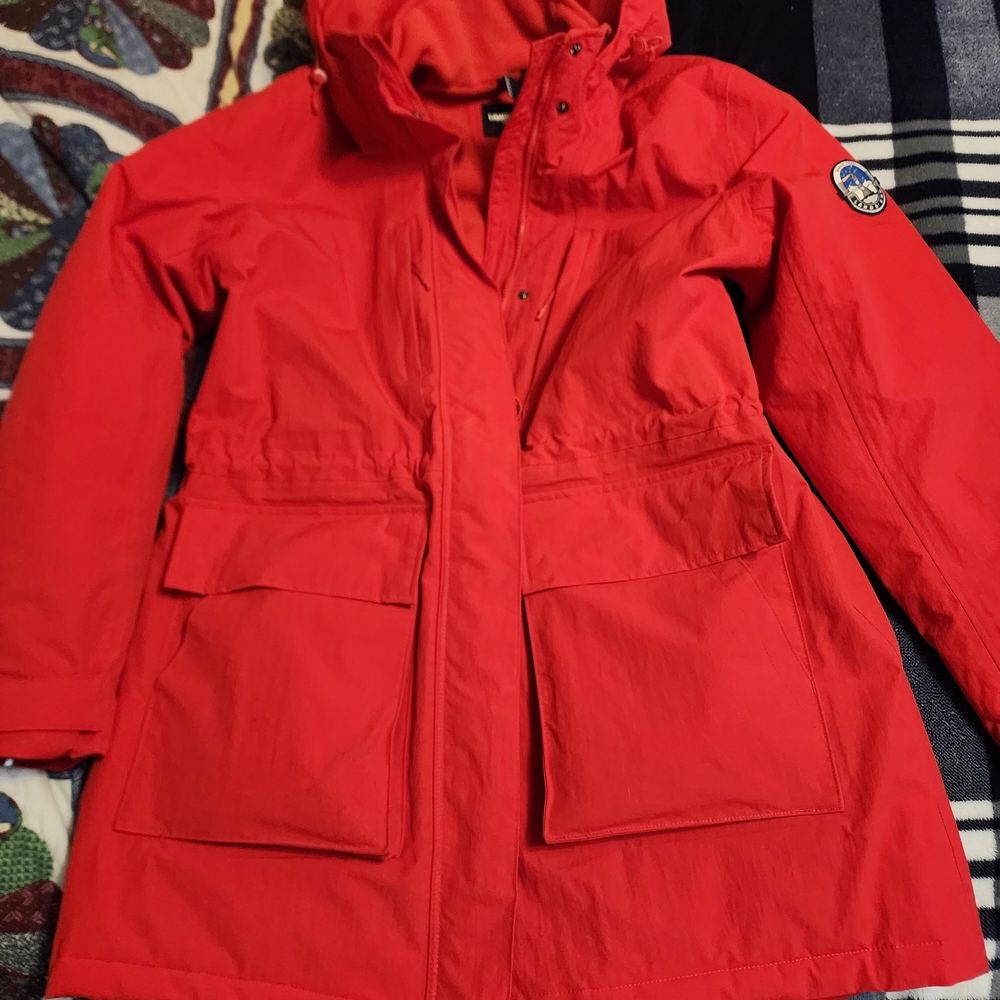 Lands' End Women's Vibrant Red Snow Jacket